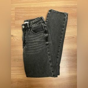 PACsun Faded Black Mom Jeans High Waisted Women’s Size 24